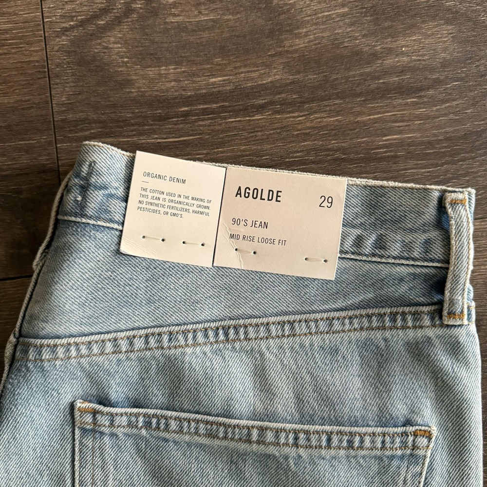 Agolde 90’s Mid Rise Loose Fit Jeans - Picture 4 of 7